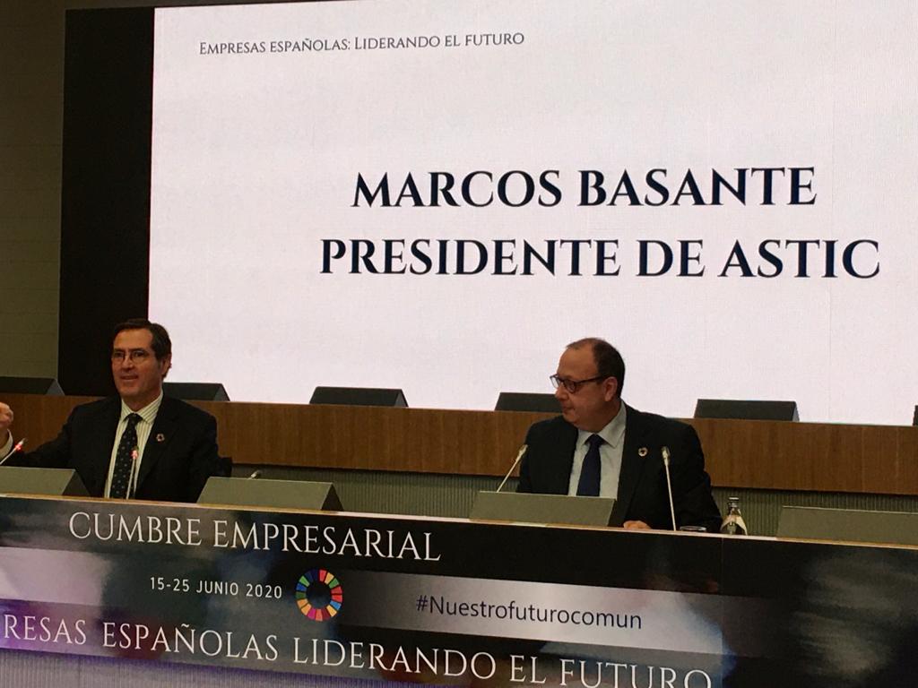 Marcos Basante y Antonio Garamendi (CEOE) 2